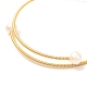 Braccialetto di perle di perle naturali per ragazze donne BJEW-JB06853-5