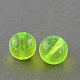 Chapelets de perles en verre transparent drawbench GLAD-Q012-10mm-07-1