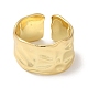 Brass Open Cuff Rings RJEW-Q778-30G-2