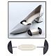 Gorgecraft 2 ペアミニ靴ストレッチャープラスチック黒調節可能な靴ストレッチャー靴ホルダーシェイパーサポート形状幅エクステンダー男性女性靴ブーツ AJEW-GF0003-60-5