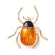Pin de esmalte de escarabajo JEWB-P012-10G-1