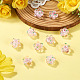 Perle di lampwork fatte a mano da 10 pz&nbsp;LAMP-TADJ0001-01J-5