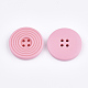 Painted Wooden Buttons X-WOOD-Q040-002C-2
