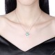 925 подвесные стерлингового серебра ожерелья NJEW-BB30055-A-3