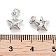 Подвеска из латуни с фианитами KK-P271-38A-01P-3