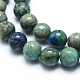 Brins de perles synthétiques chrysocolle et lapis-lazuli assemblées G-G823-07-12mm-3