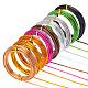 PandaHall Elite 9 Colors Aluminum Craft Wire AW-PH0002-21-1