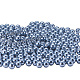 Pandahall 1 box umweltgefärbte glasperlen perlen runde glasperlen schiefergraue perlen perlmutt bezaubern für schmuckherstellung 8mm HY-BC0001-8mm-RB077-2