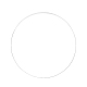 BENECREAT Clear Acrylic Circle Disc 3mm Thick 300mm Inner Dia Cast Sheet for Craft Projects OACR-BC0001-02-1