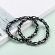 Fashion Non-Magnetic Synthetic Hematite Stretch Bracelets BJEW-D278-01-5