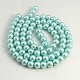 Perle de verre ronde perles en vrac pour collier de bijoux fabrication artisanale X-HY-6D-B12-2