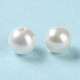 Natur kultivierten Süßwasser Perlen PEAR-E020-01B-3