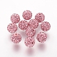 Polymer Ton Strass Perlen&nbsp;X-RB-K050-8mm-C26-1