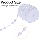 Catene di perline acriliche&nbsp;CHAC-WH0001-06-2