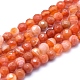Natural Agate Beads G-J371-15-6mm-1