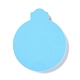 Плоские круглые подвесные силиконовые Молды DIY-K051-19-3