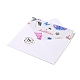Papier rectangle cartes de vœux DIY-C025-03-3