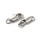 Brass Lobster Claw Clasps KK-P249-05A-P-2