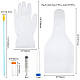 Ahandmakerdiyツールセット  peコレクションバッグを含む  プラスチック注射器  塩ビ安全手袋＆遠心分離チューブ  透明  12x2cm DIY-GA0001-69-2