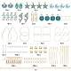 Ensembles de fabrication de boucles d'oreilles pendantes Sunnyclue DIY DIY-SC0001-81G-2