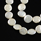 Hebras de perlas keshi de perlas barrocas naturales PEAR-Q004-21C-1