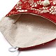 Мешочки для хранения ювелирных изделий из цветочной ткани в китайском стиле AJEW-D065-01A-01-3