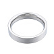 201 Stainless Steel Plain Band Ring for Women RJEW-N043-12P-2