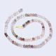 Chapelets de perles en quartz de rutile naturel G-F568-224-4mm-2