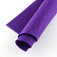 DIYクラフト用品不織布刺繍針フェルト  暗紫色  30x30x0.2~0.3cm  10個/袋 DIY-R061-05-2
