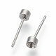 Accessoires de puces d'oreilles en 304 acier inoxydable STAS-E446-04A-P-2