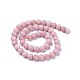 Chapelets de perles en opale rose naturelle G-G772-02-C-2