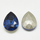 Cabujones de cristal con rhinestone RGLA-T081-7x10mm-13-2