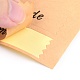 DIYシールステッカー  ラベル貼付絵ステッカー  ギフト包装用  自家製という言葉の長方形  バリーウッド  30.4x13x0.05cm  28pcs /シート AJEW-P082-Q01-01-3