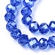 Electroplate Glass Beads Strands EGLA-A034-T8mm-A32-2