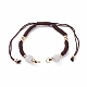 Adjustable Nylon Thread Braided Bracelet Making AJEW-JB00851-02-1