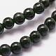 Synthetic Green Goldstone Beads Strands G-N0178-02-6mm-3