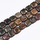 Fili di perline di picasso pietra naturale / picasso G-S355-04-1