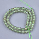 Chapelets de perles en préhnite naturelle X-G-S333-6mm-032-2
