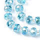 Transparent Glass Beads Strands EGLA-T020-15C-2