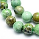 Perles de variscite naturelles G-G823-02-10mm-3