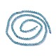 Chapelets de perles en apatite naturelle G-F619-13A-3mm-2