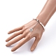 Natürliche kultivierte Süßwasserperlen Perlen Armbänder BJEW-JB05257-01-5