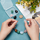 ARRICRAFT 12Pcs 6 Styles Natural & Synthetic Mixed Gemstone European Beads Sets G-AR0005-26-3
