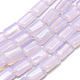Chapelets de perles d'opalite G-L557-15E-1