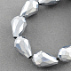 Chapelets de perles en verre électroplaqué EGLA-R045-7x6mm-06-1