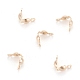 Embouts de perles remplis d'or jaune KK-A130-02-2
