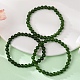 Bracciali in perle di giada naturale taiwan&nbsp;BJEW-K212-A-019-1