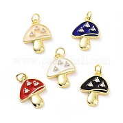 Подвески из латуни с эмалью в стойку KK-C008-16G