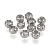 202 бусины из нержавеющей стали STAS-K204-02C-P