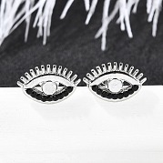 Серьги-гвоздики из нержавеющей стали 304 EJEW-F361-13P